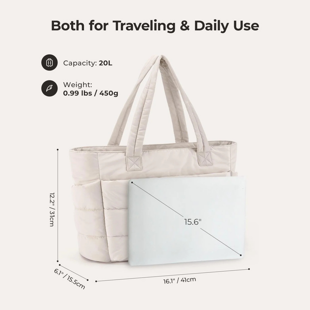 Alvora Bubble Tote Bag