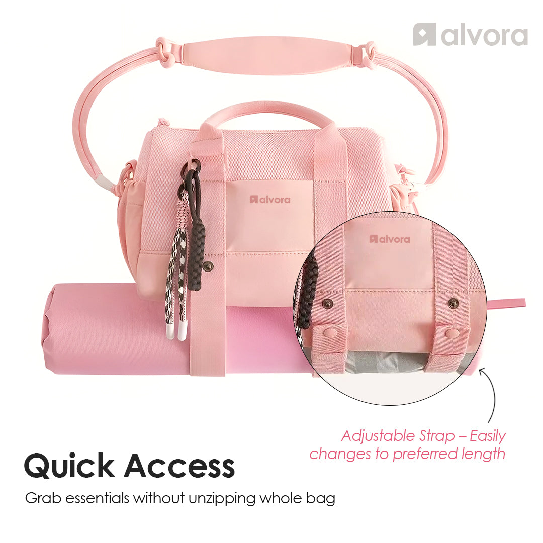 Alvora Mini Duffle Gym Bag